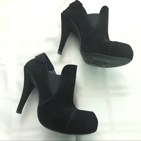 Pedro Garcia suede upper booties Sz 37 - Picture 7 of 11